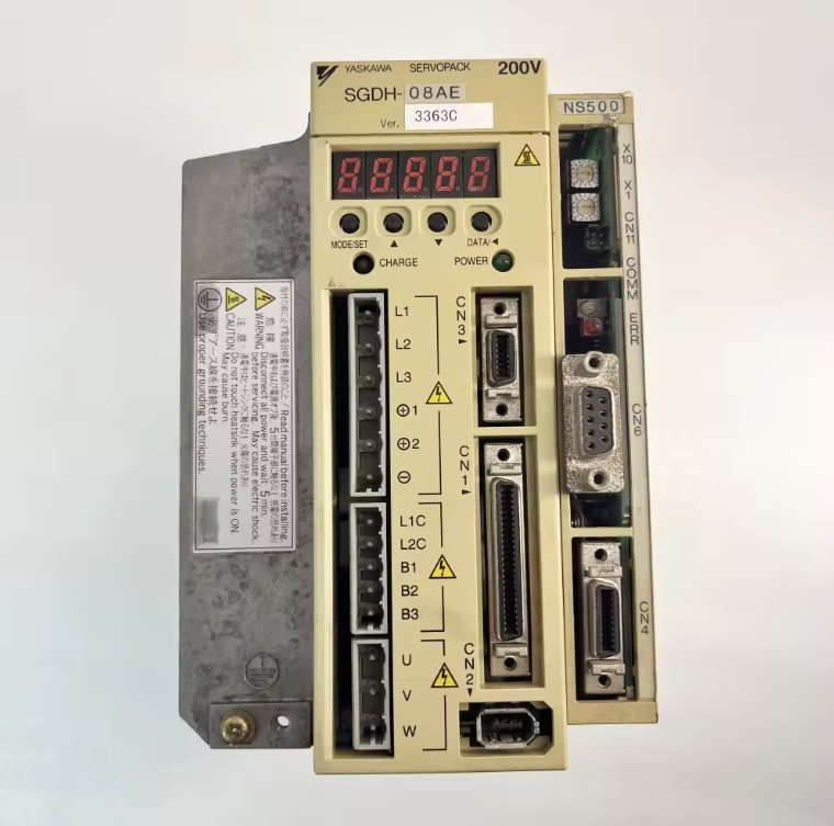 YASKAWA AC SERVO DRIVE SGDH- 08AE/JUSP-NS500